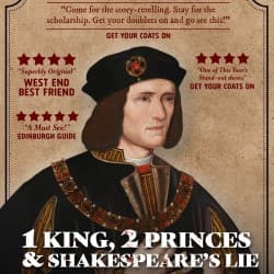 1 King, 2 Princes and Shakespeare's Lie