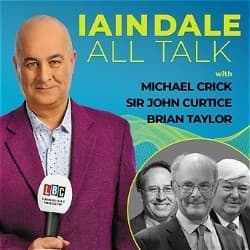 Iain Dale: All Talk with Sir John Curtice, Brian Taylor and Michael Crick