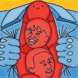 99 Red Balloons in a Trench Coat