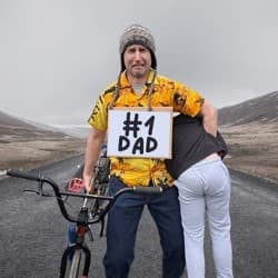 Proud Father, Exhausted Dad