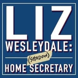 Liz Wesleydale: (Shadow) Home Secretary