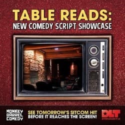 Table Reads: New Comedy Script Showcase